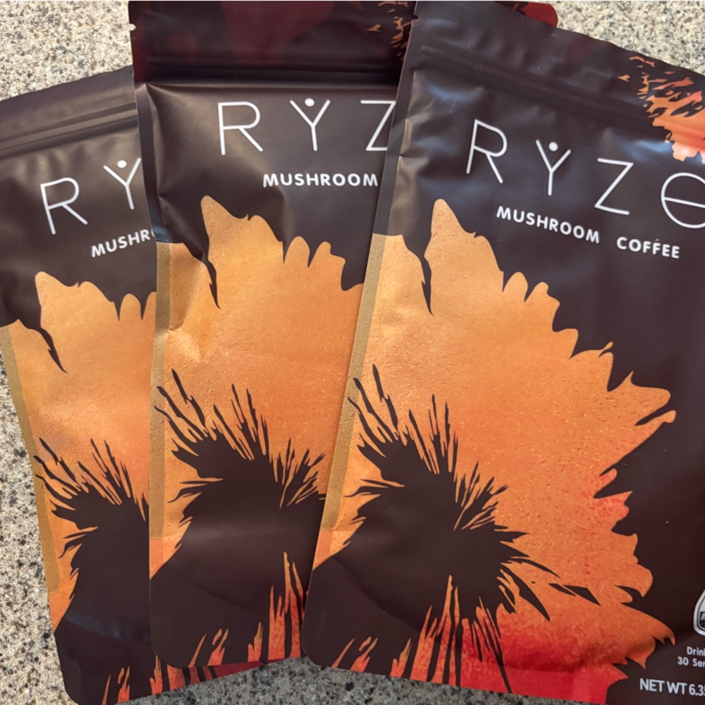 Ryze mushroom coffee (3) new sealed